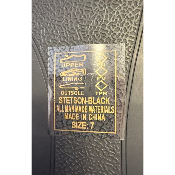 NWOT Azalea Wang Stetson Knot Strappy Slip On Leather Sandals Size 7 - Picture 6 of 6